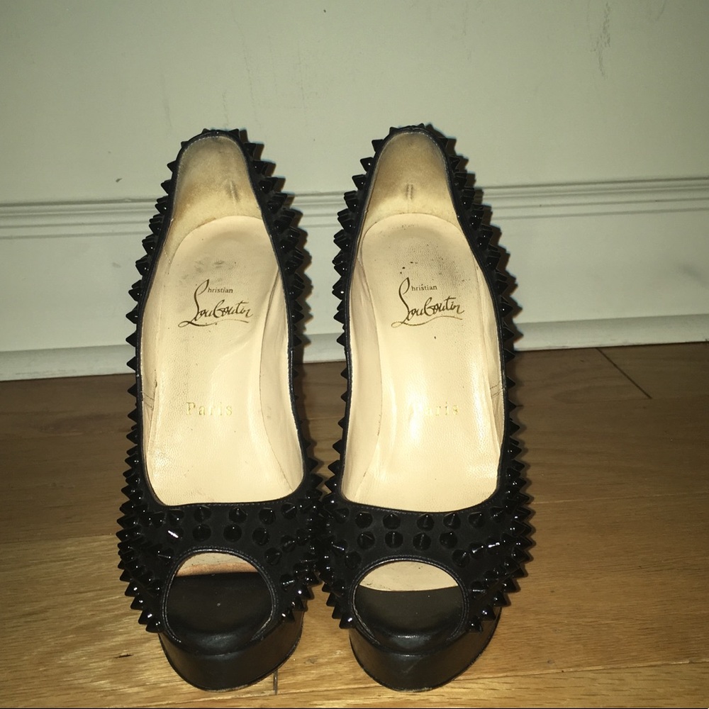 Christian Louboutin spike pumps